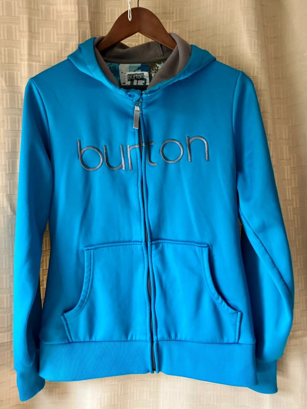 Burton DryRide Snowboard Ski Womens Size L Full Zip Fleece Lined